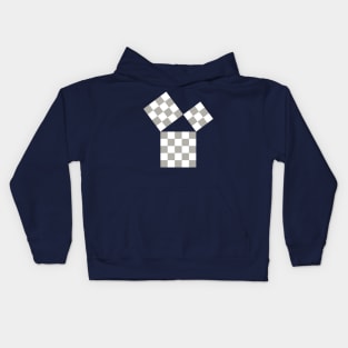 Pythagorean Theorem Triple Squares Graphic Math And Geometry Kids Hoodie